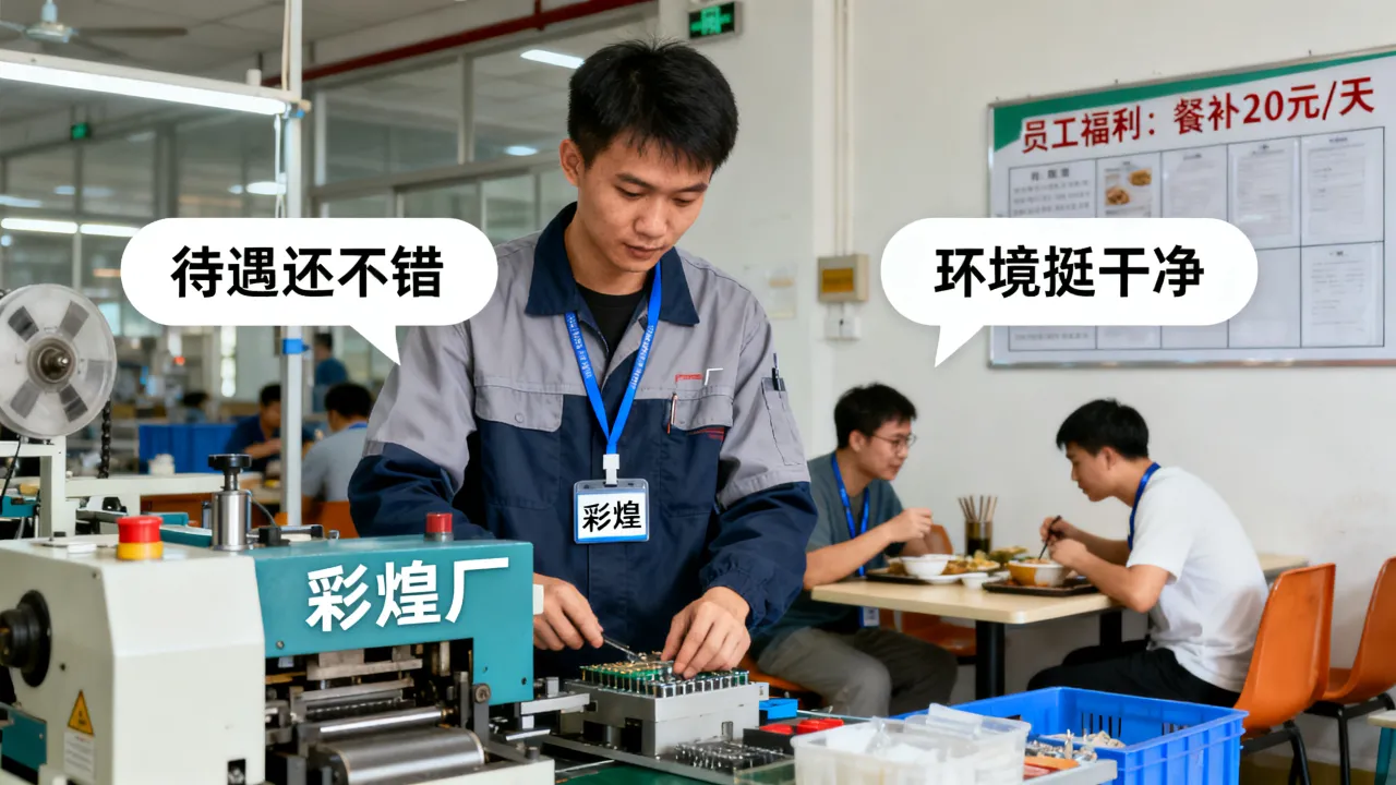 彩煌厂怎么样,员工待遇和工作环境到底好不好?-图2 彩煌厂怎么样,员工待遇和工作环境到底好不好?-图2