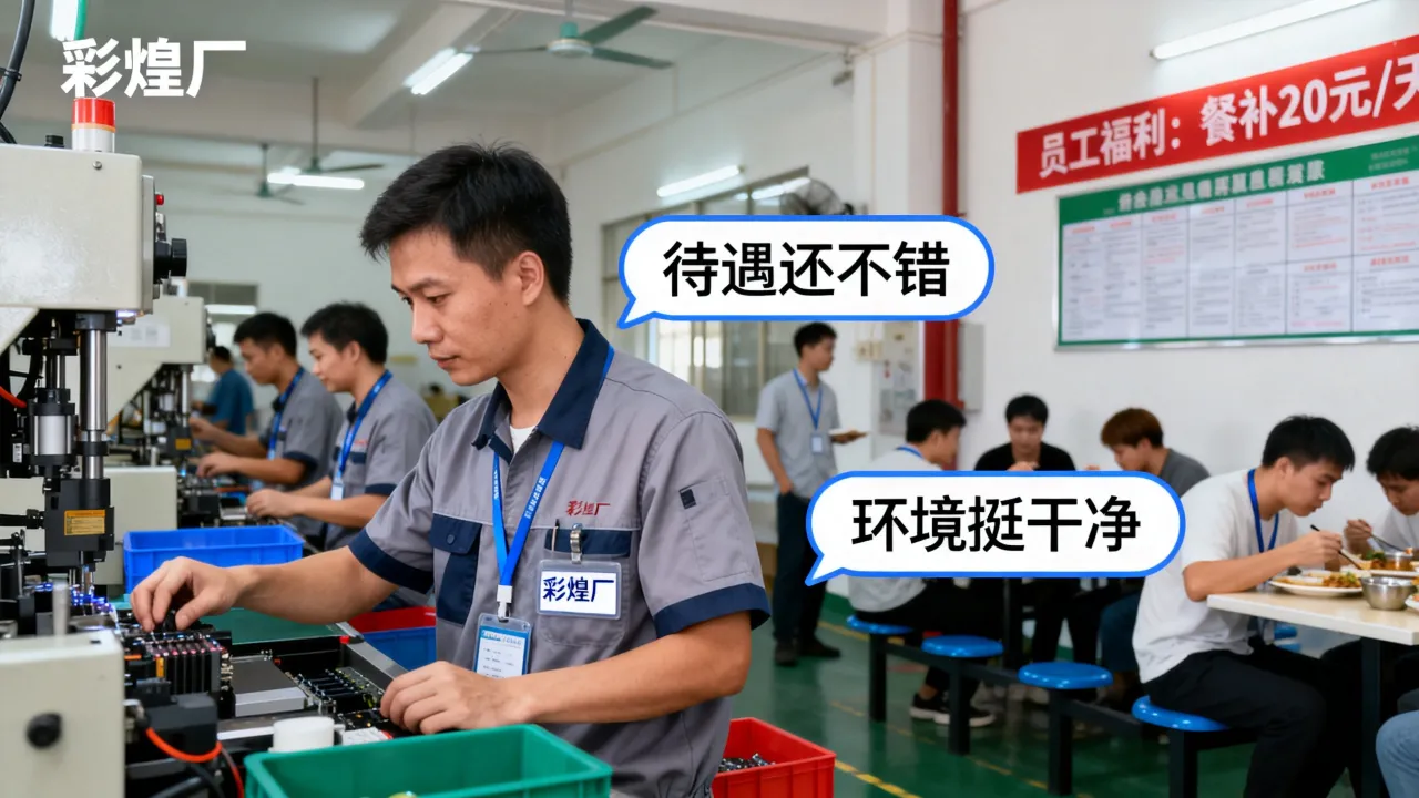 彩煌厂怎么样,员工待遇和工作环境到底好不好?-图3 彩煌厂怎么样,员工待遇和工作环境到底好不好?-图3
