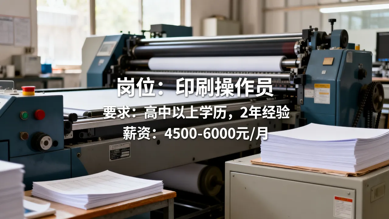 天水秦州印刷公司招聘信息哪里看?岗位要求及薪资待遇如何-图2 天水秦州印刷公司招聘信息哪里看?岗位要求及薪资待遇如何-图2