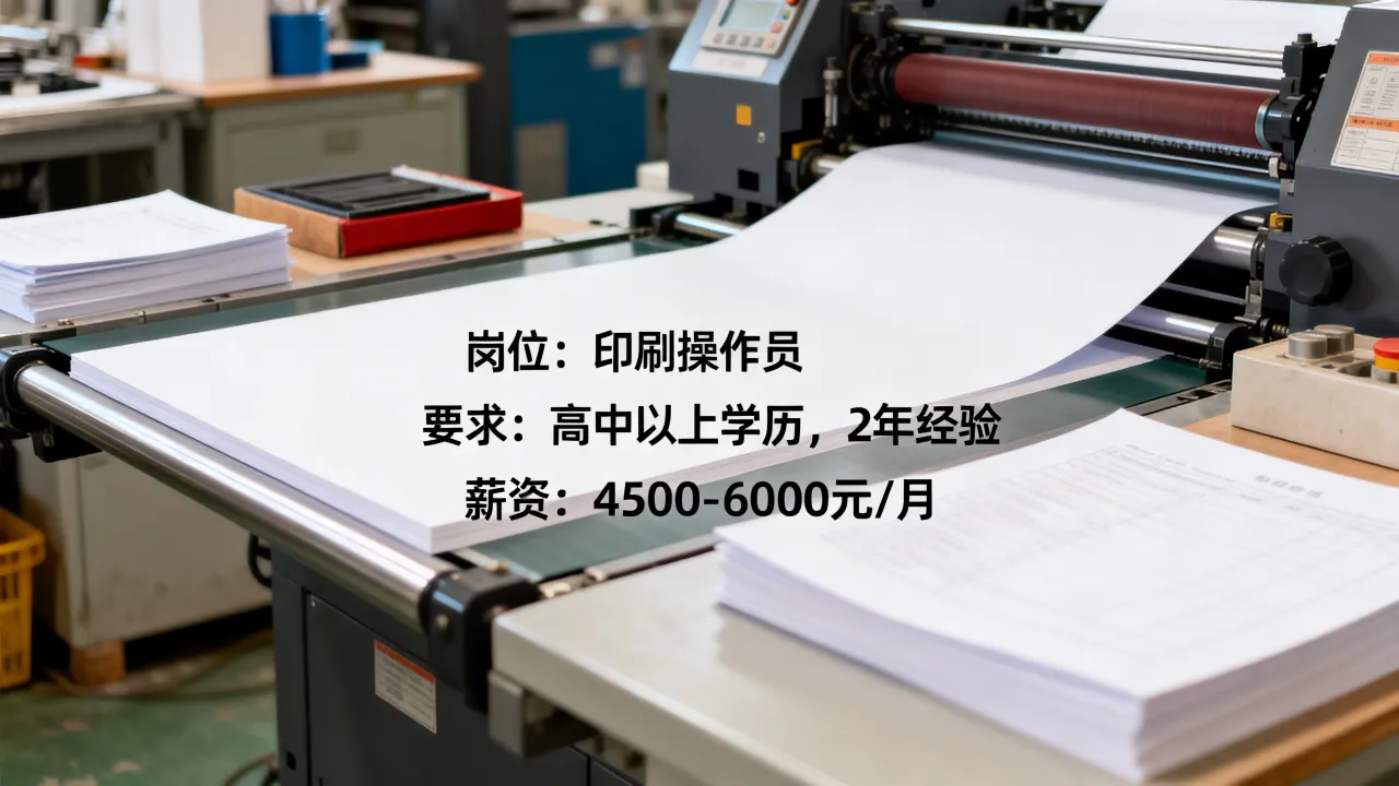 天水秦州印刷公司招聘信息哪里看?岗位要求及薪资待遇如何-图3 天水秦州印刷公司招聘信息哪里看?岗位要求及薪资待遇如何-图3