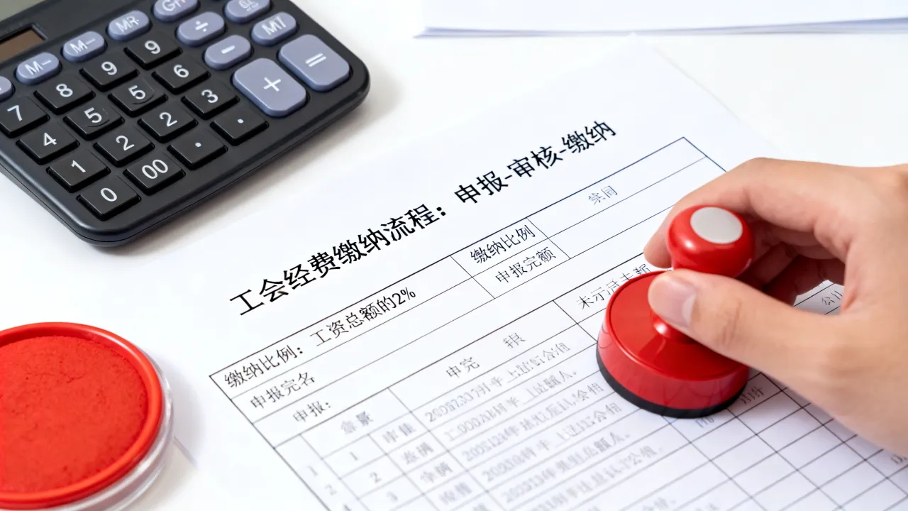 企业如何缴纳工会经费，企业缴纳工会经费的流程和比例是多少-图2