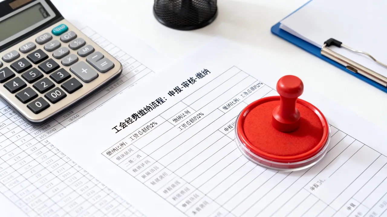 企业如何缴纳工会经费，企业缴纳工会经费的流程和比例是多少-图3