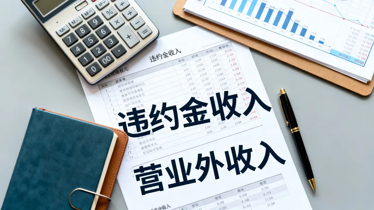 违约金收入如何入账,收到违约金计入营业外收入吗?-图2 违约金收入如何入账,收到违约金计入营业外收入吗?-图2