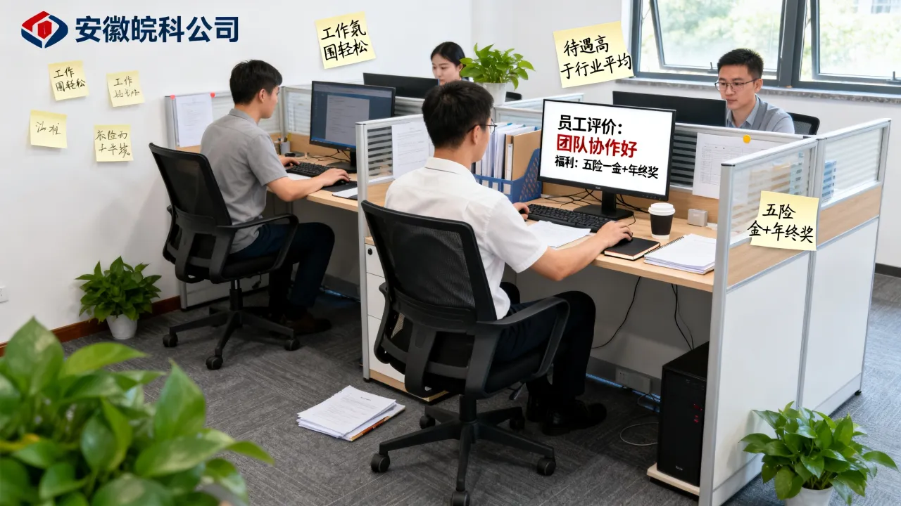 安徽皖科怎么样?靠谱吗?员工真实评价和待遇好不好?-图2 安徽皖科怎么样?靠谱吗?员工真实评价和待遇好不好?-图2
