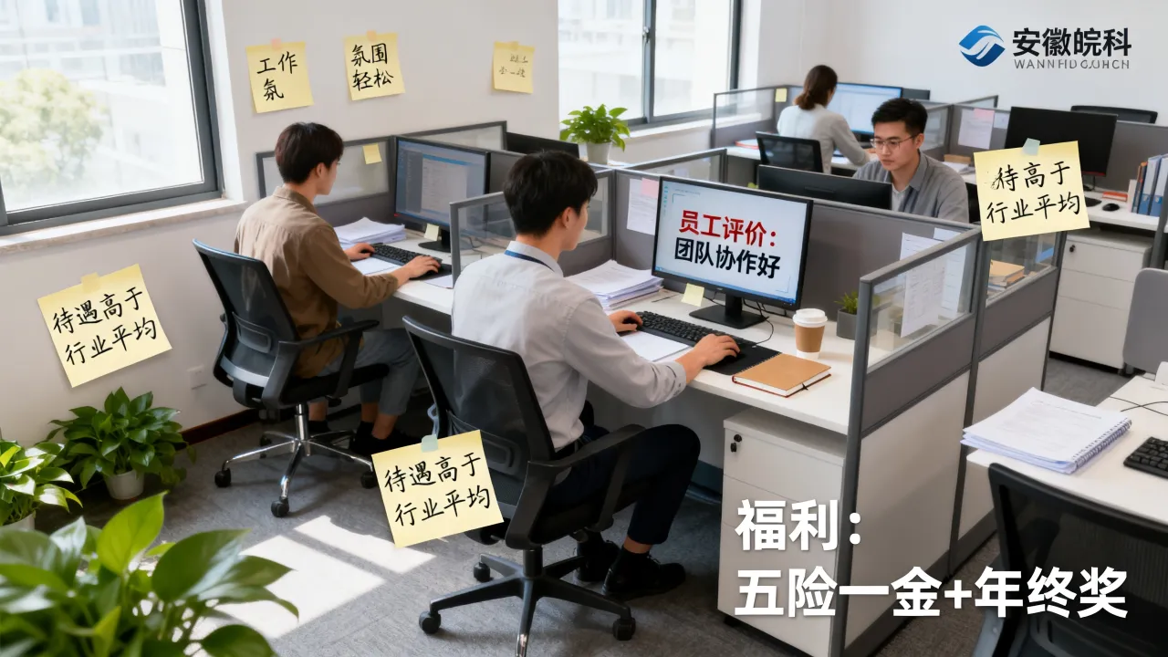 安徽皖科怎么样?靠谱吗?员工真实评价和待遇好不好?-图3 安徽皖科怎么样?靠谱吗?员工真实评价和待遇好不好?-图3