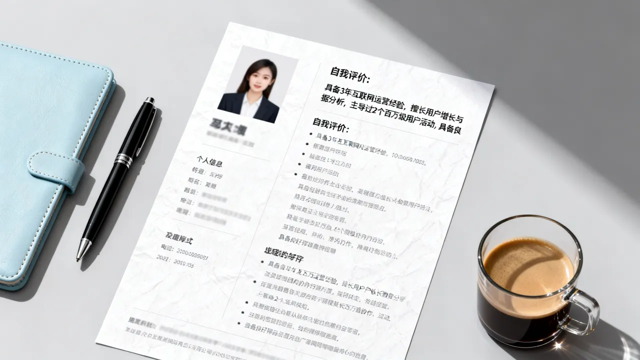 怎么让自己的简历在众多求职者中脱颖而出,简历自我评价怎么写?-图2 怎么让自己的简历在众多求职者中脱颖而出,简历自我评价怎么写?-图2