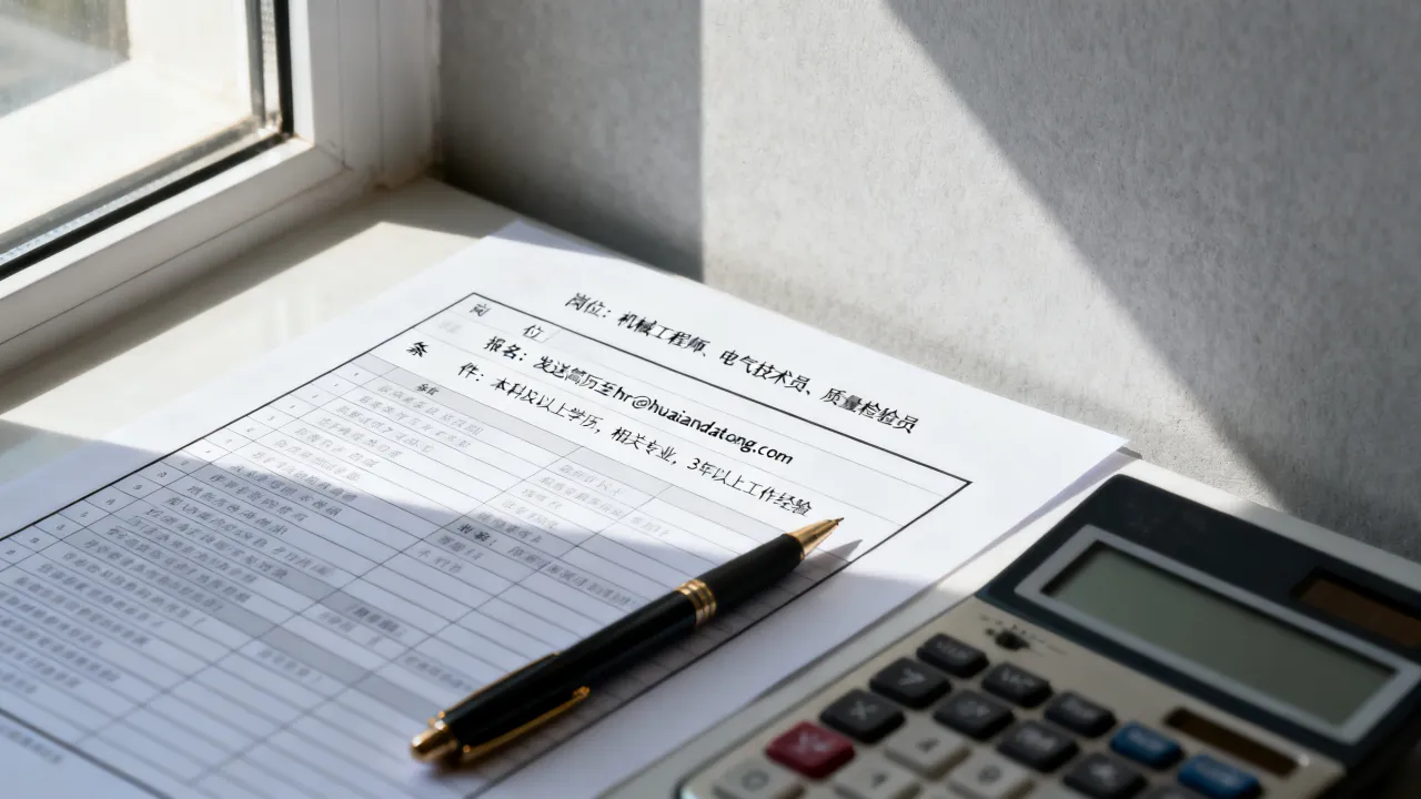 淮安大通机电最新招聘有哪些岗位?招聘条件是什么,怎么报名?