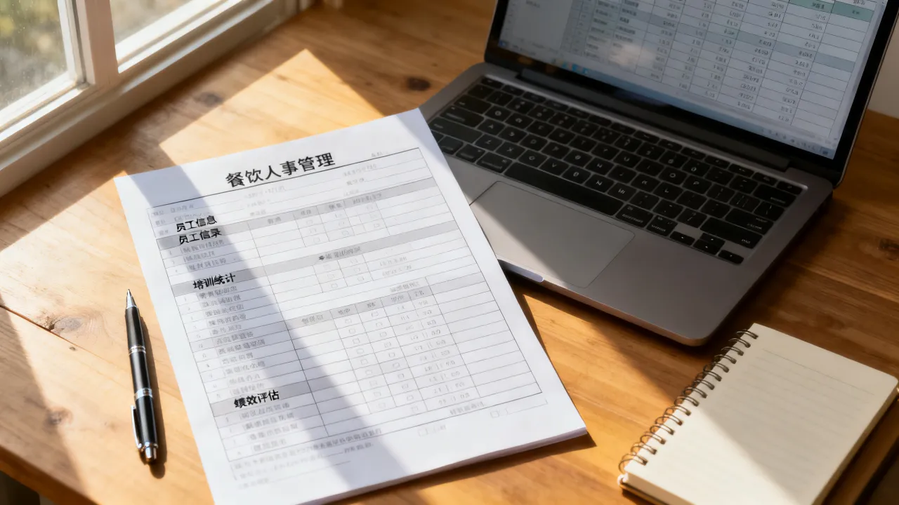 餐饮人事表怎么做才能避免人员流失?餐饮人事管理表格模板,餐饮人事表格制作方法
