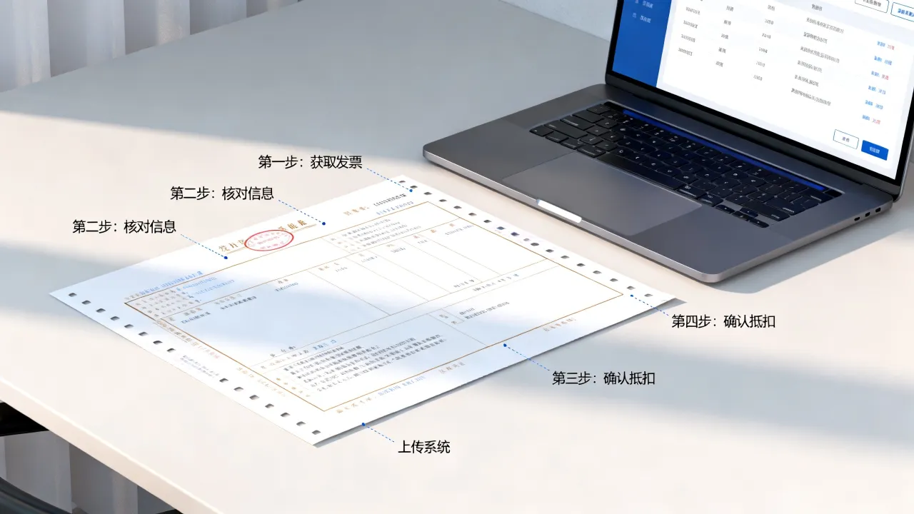 如何进行抵扣发票,发票抵扣流程步骤详解?