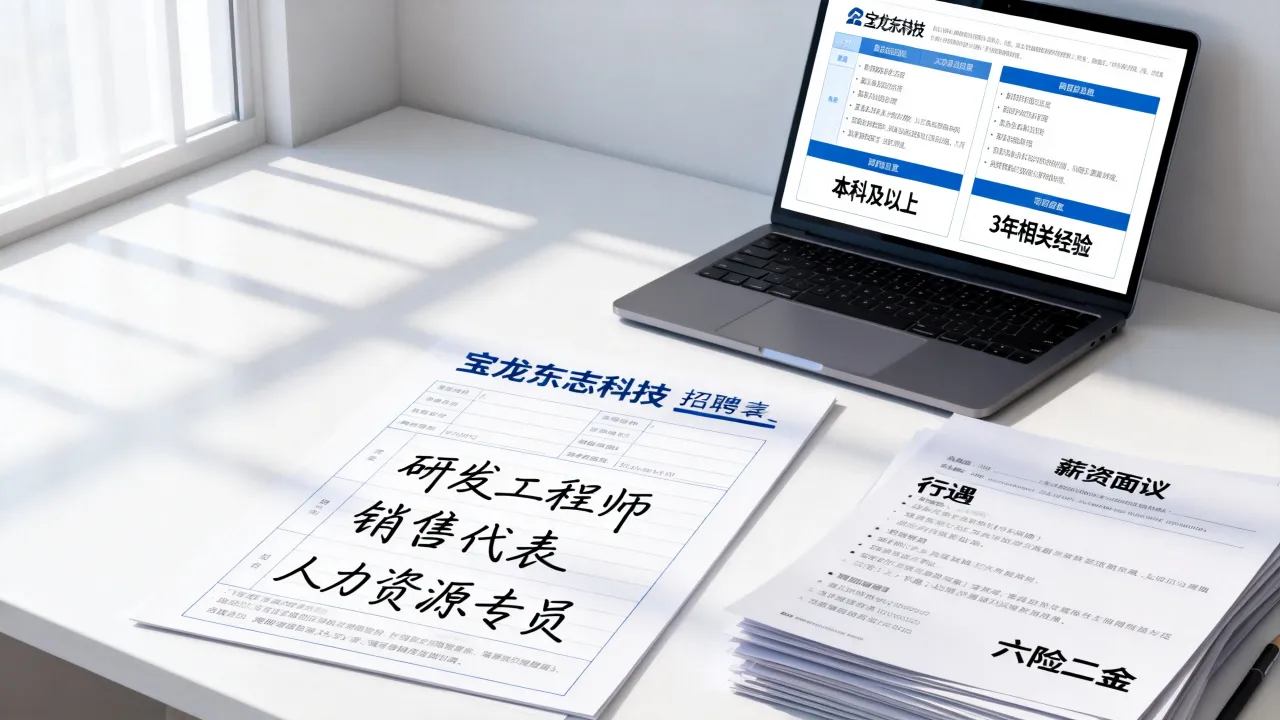 宝龙东志科技招聘哪些岗位，宝龙东志科技招聘要求及待遇怎么样？-图2