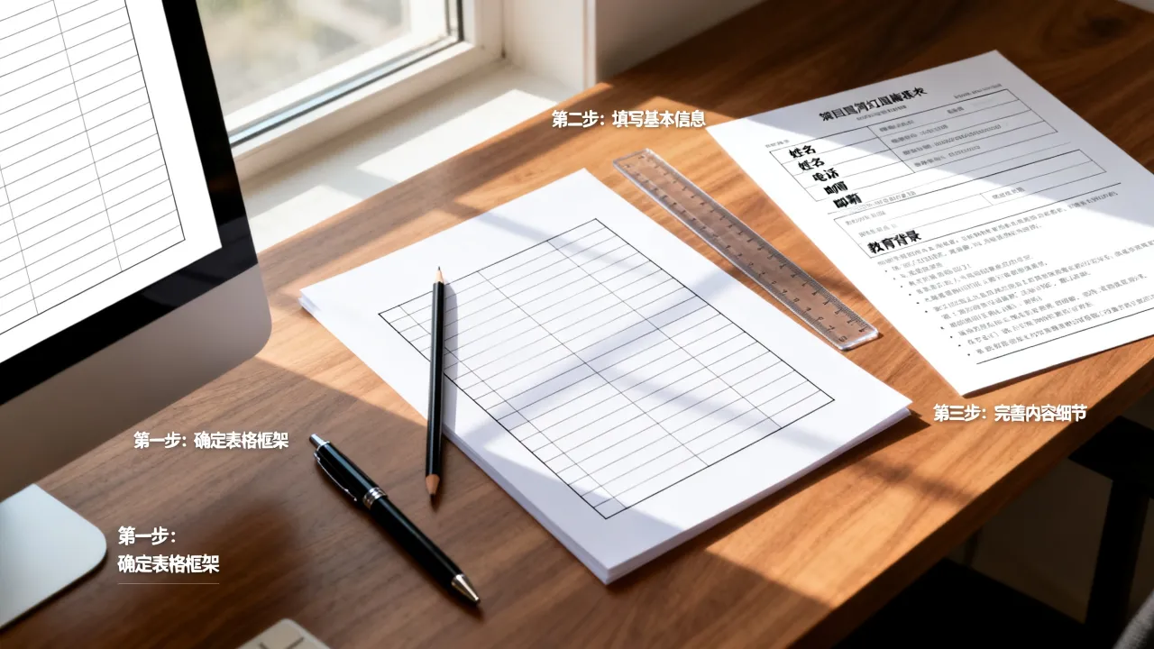 做简历表格怎么做,简历表格制作步骤有哪些?-图3 做简历表格怎么做,简历表格制作步骤有哪些?-图3