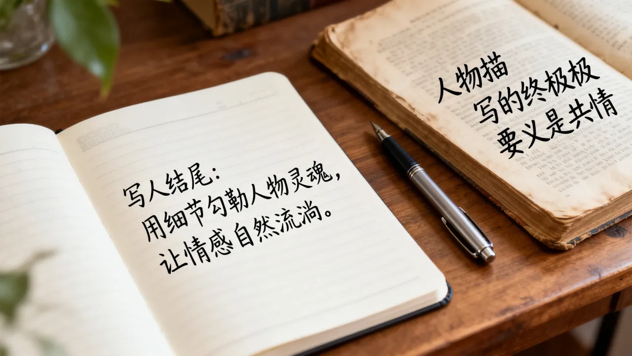 写人的结尾怎么写,结尾如何描写才能打动人心?-图1 写人的结尾怎么写,结尾如何描写才能打动人心?-图1