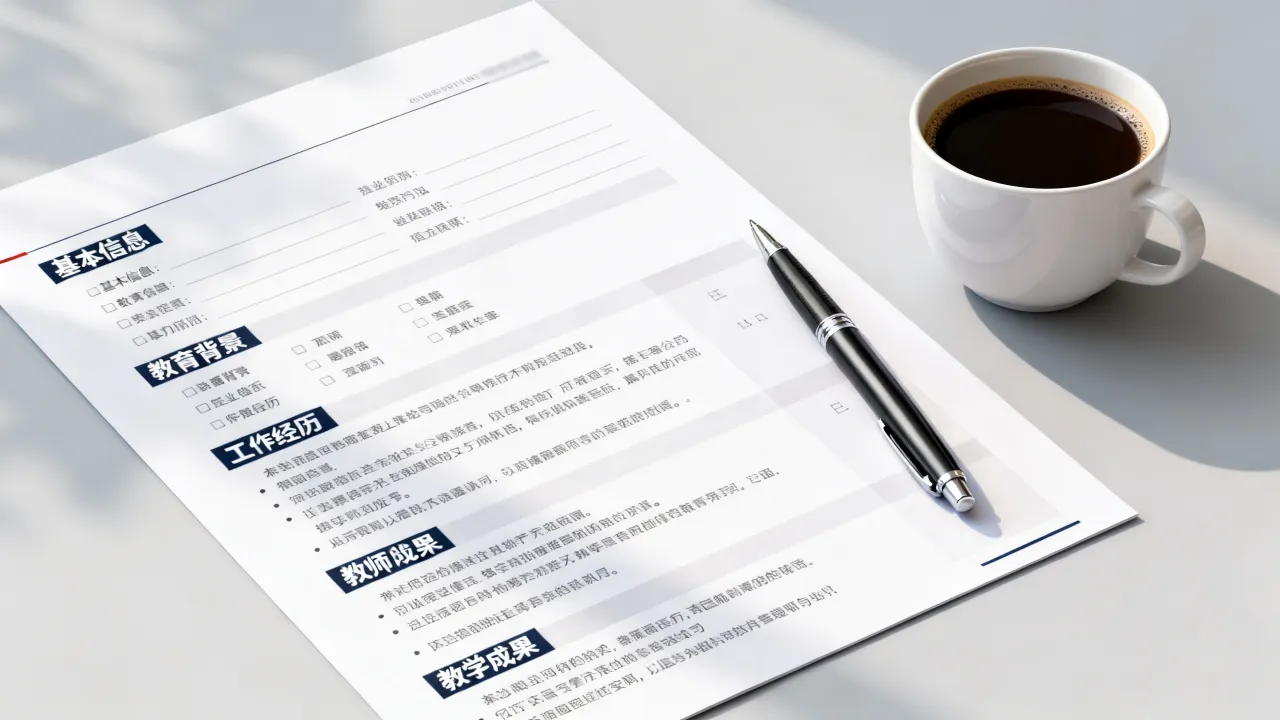 教师的简历怎么写,教师简历范文模板怎么写-图1 教师的简历怎么写,教师简历范文模板怎么写-图1