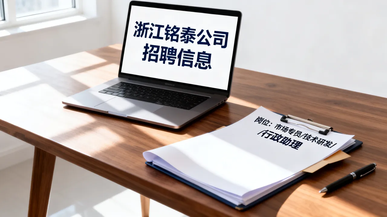浙江铭泰公司招聘信息在哪里看,浙江铭泰招聘岗位有哪些-图2 浙江铭泰公司招聘信息在哪里看,浙江铭泰招聘岗位有哪些-图2