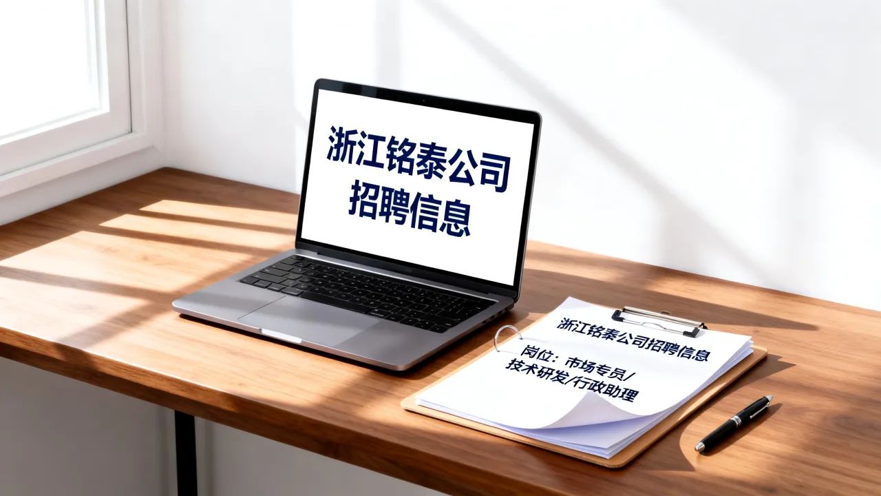 浙江铭泰公司招聘信息在哪里看,浙江铭泰招聘岗位有哪些-图3 浙江铭泰公司招聘信息在哪里看,浙江铭泰招聘岗位有哪些-图3