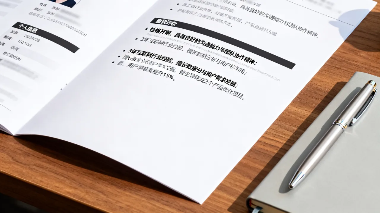 写简历自我评价怎么写，如何写出吸引HR的自我评价？-图1