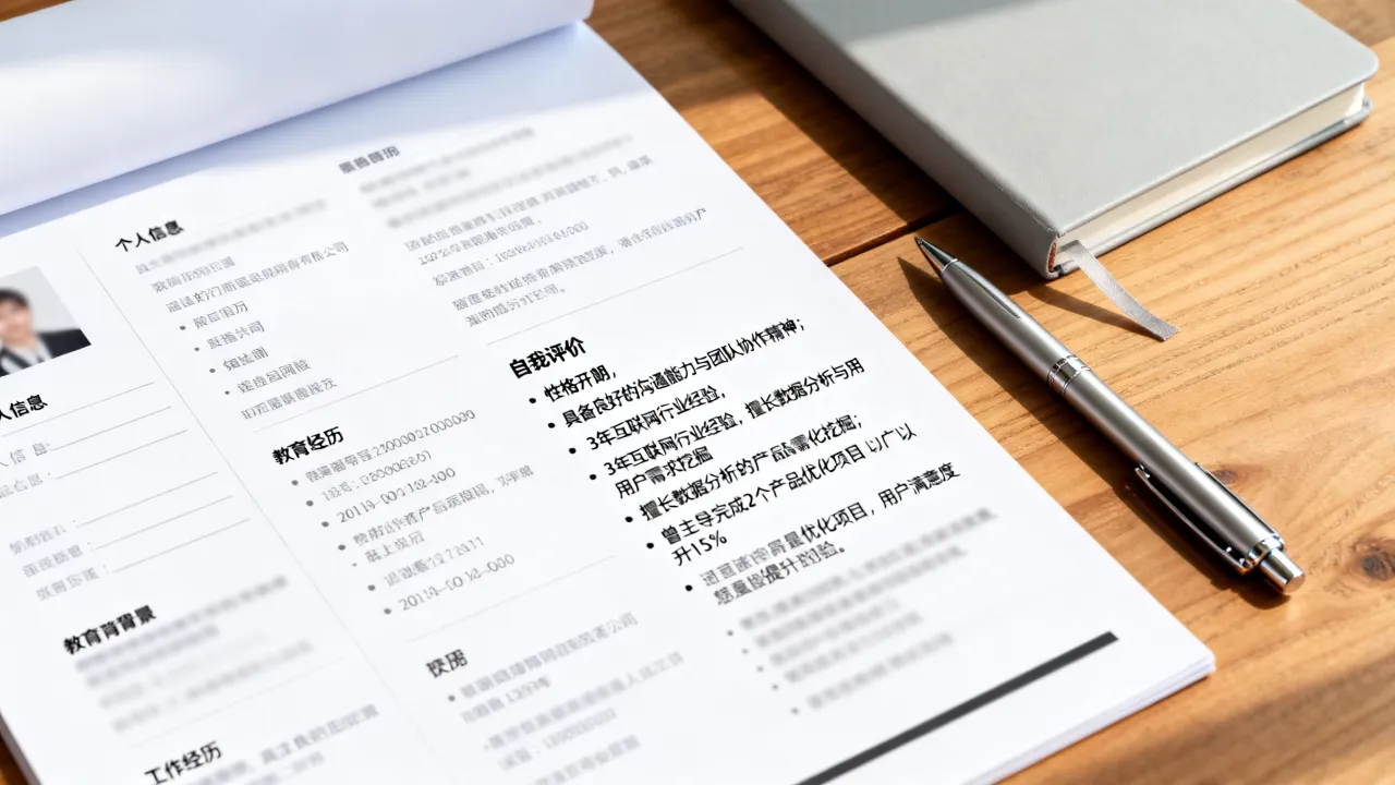 写简历自我评价怎么写，如何写出吸引HR的自我评价？-图3