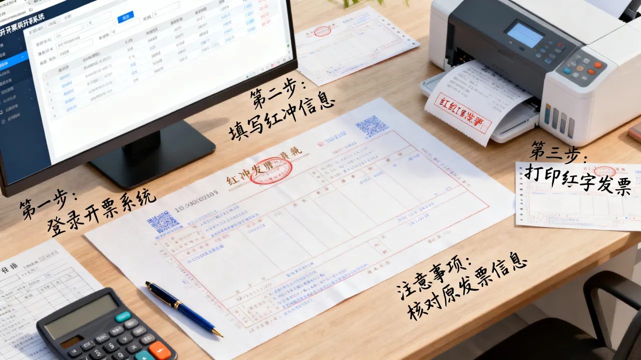 跨年普通发票如何红冲?跨年度红字发票开具流程及注意事项-图1 跨年普通发票如何红冲?跨年度红字发票开具流程及注意事项-图1