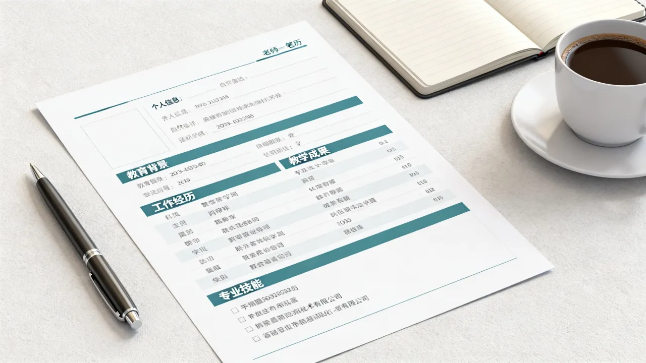 老师简历怎么写，教师个人简历范文模板有哪些？-图1