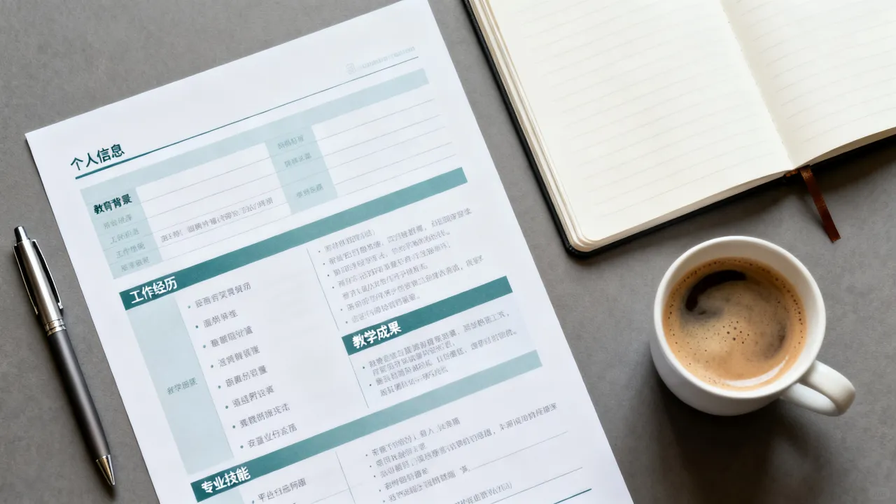 老师简历怎么写，教师个人简历范文模板有哪些？-图3