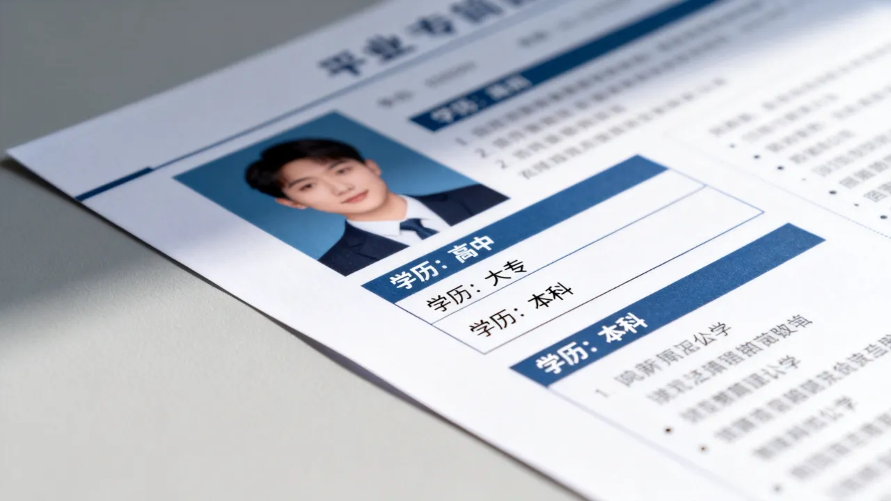 简历怎么写学历,没有高学历的求职者简历学历栏怎么填?-图2 简历怎么写学历,没有高学历的求职者简历学历栏怎么填?-图2