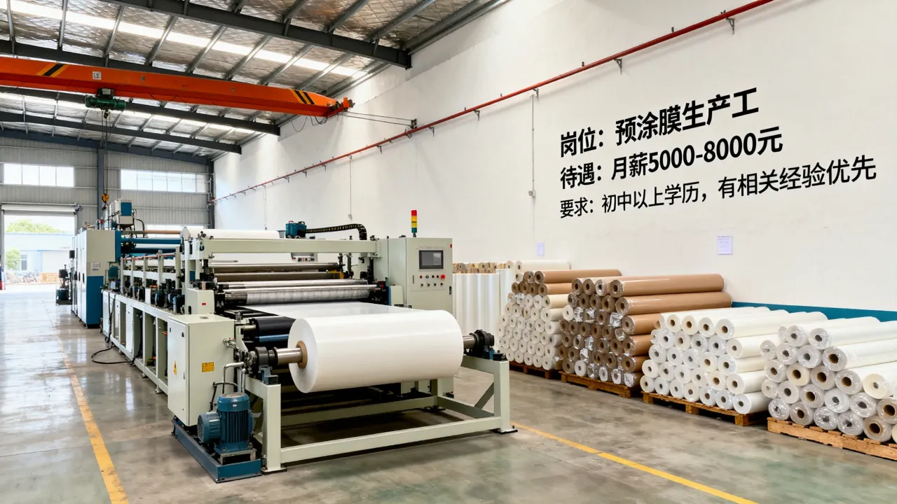 江苏预涂膜招聘信息有哪些，预涂膜厂招工最新岗位待遇怎么样？-图2
