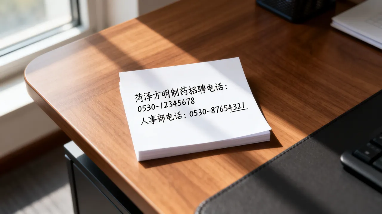 菏泽方明制药招聘电话是多少,人事部电话怎么联系?-图3 菏泽方明制药招聘电话是多少,人事部电话怎么联系?-图3