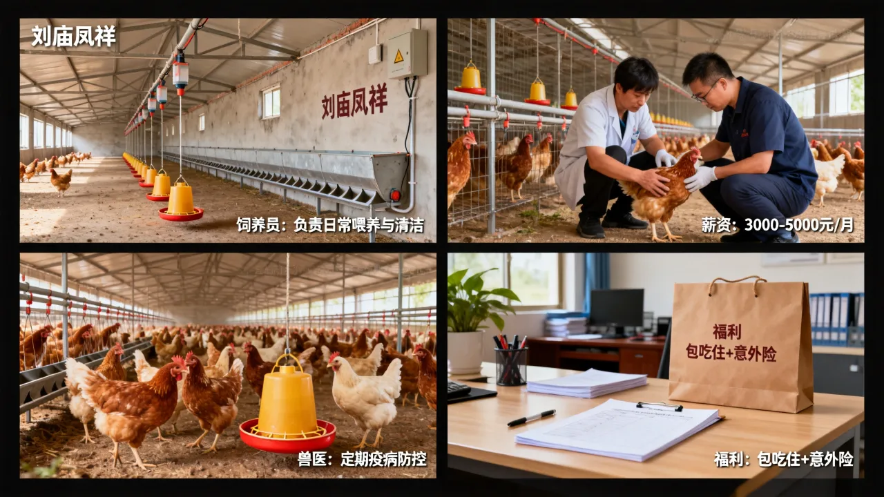 刘庙凤祥养殖招聘具体有哪些岗位?工资福利怎么样