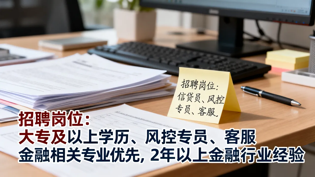 瑞安小额贷款公司招聘岗位有哪些,瑞安小额贷款公司招聘条件是什么-图3 瑞安小额贷款公司招聘岗位有哪些,瑞安小额贷款公司招聘条件是什么-图3