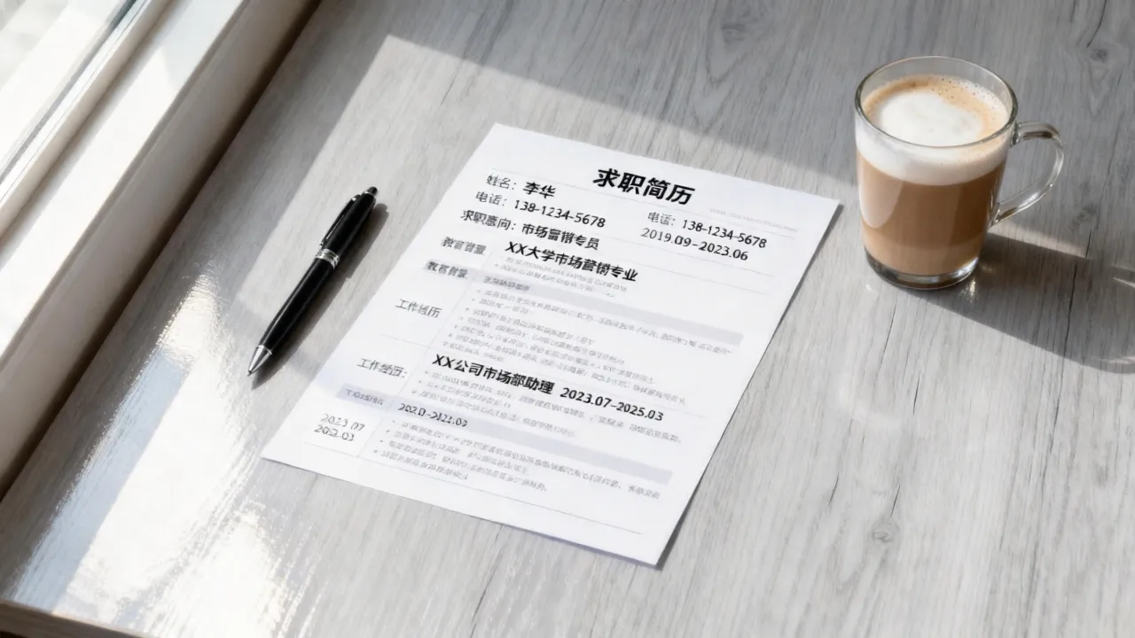 简历模板怎么用？求职简历模板的使用技巧有哪些，简历范文参考-图2