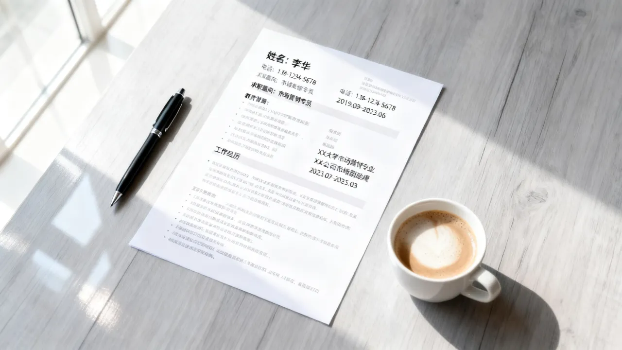 简历模板怎么用？求职简历模板的使用技巧有哪些，简历范文参考-图3
