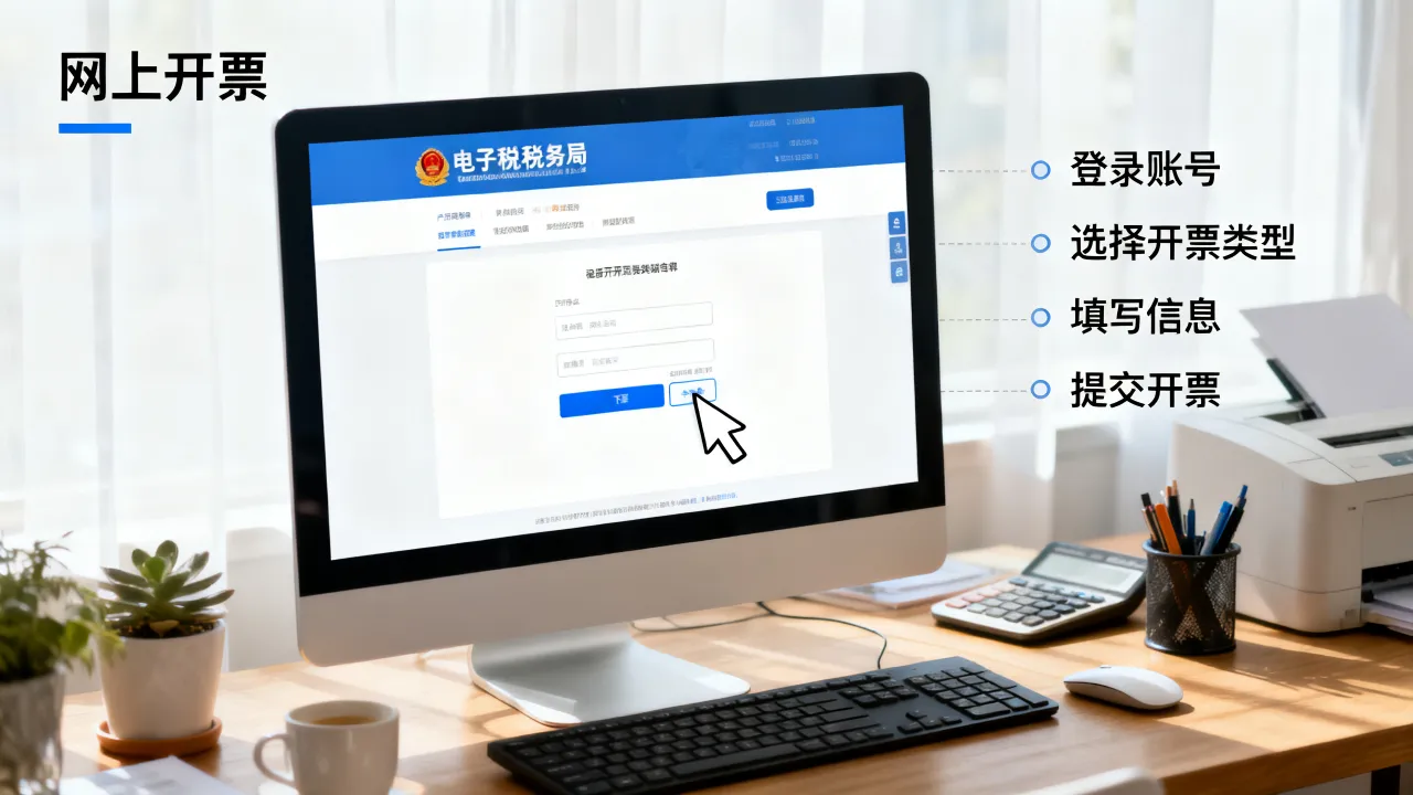 如何开票?电子税务局网上开票详细步骤-图1 如何开票?电子税务局网上开票详细步骤-图1