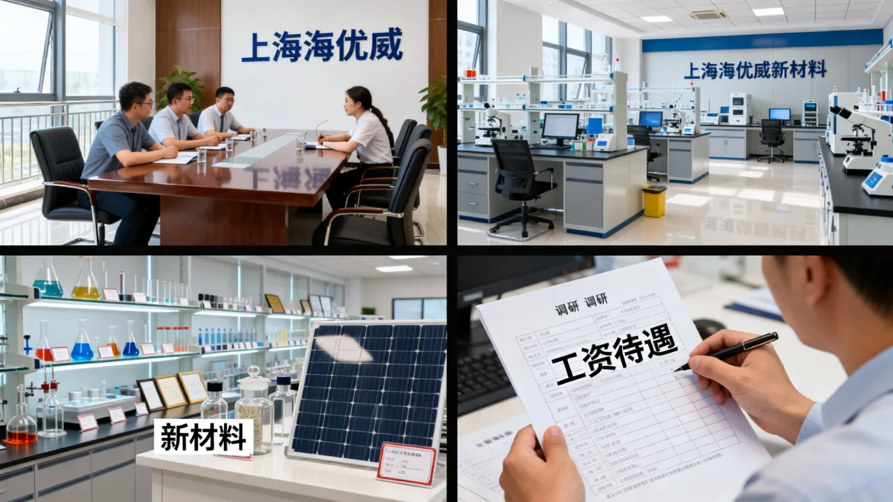 上海海优威怎么样?上海海优威新材料工资待遇如何-图2 上海海优威怎么样?上海海优威新材料工资待遇如何-图2