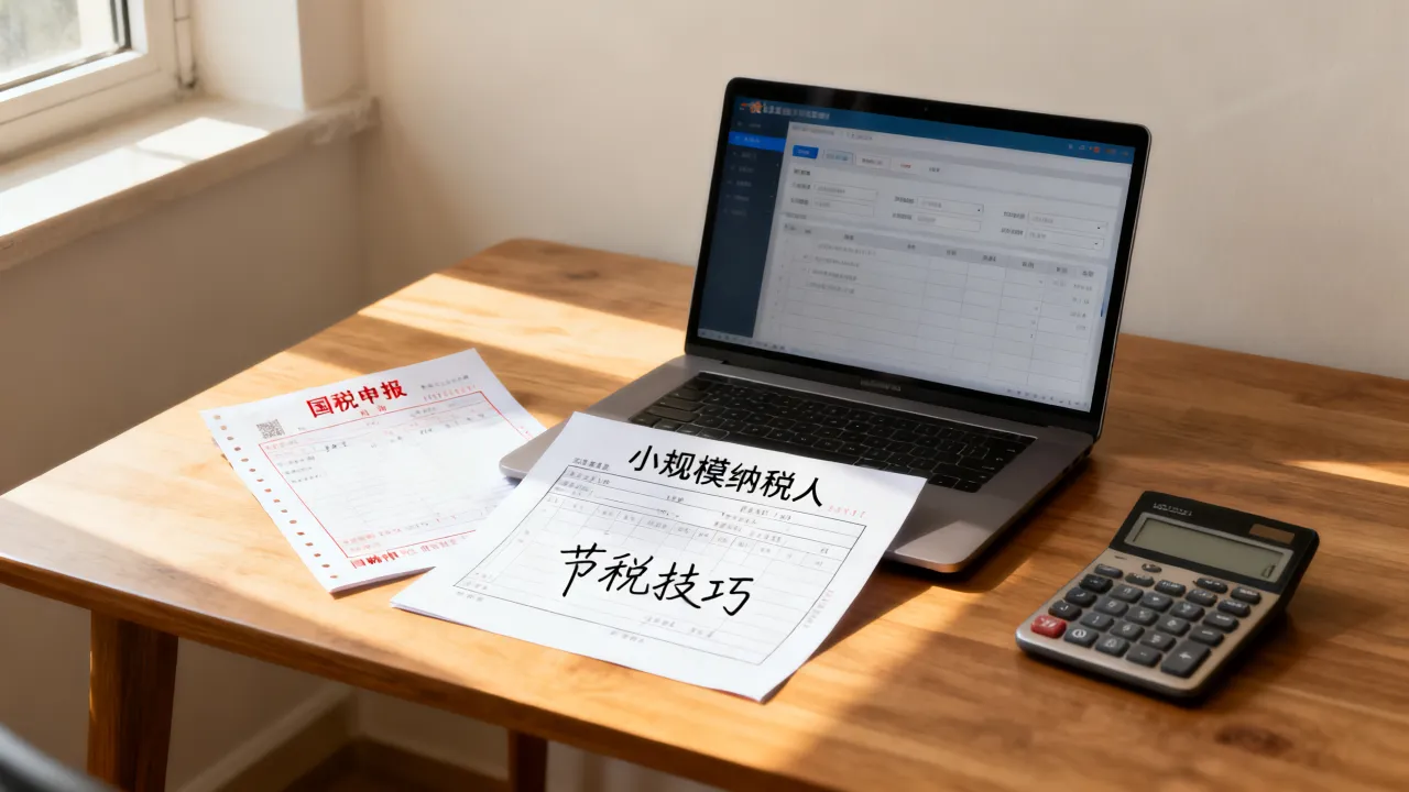 国税如何申报最省钱？小规模纳税人节税技巧详解-图1