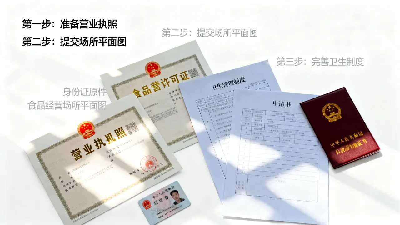个体户如何办理食品经营许可证，需要什么条件和流程？-图1