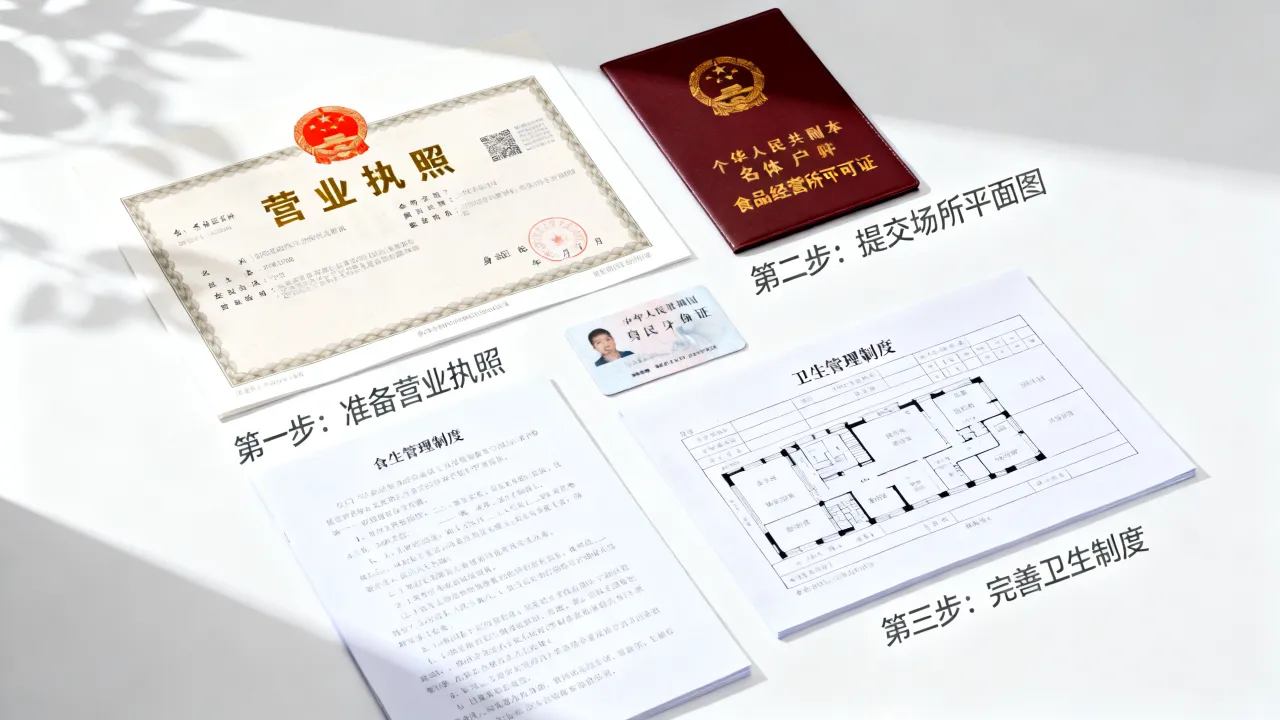个体户如何办理食品经营许可证，需要什么条件和流程？-图2