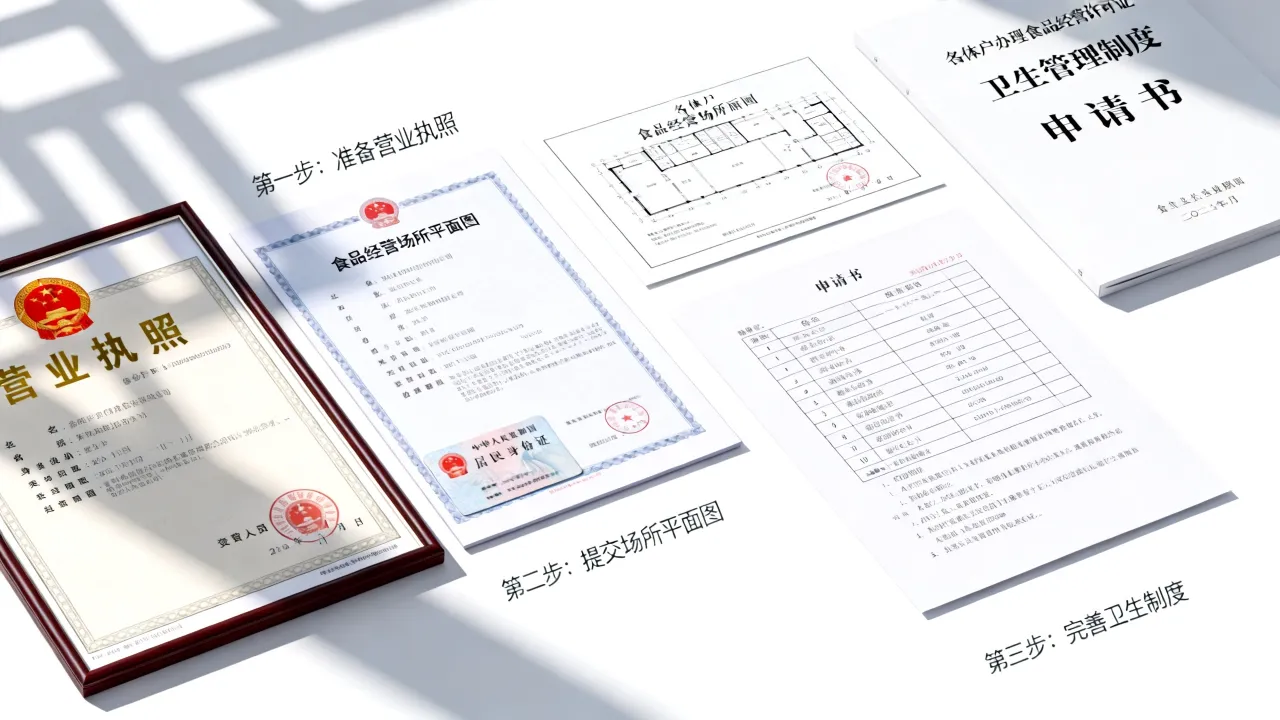 个体户如何办理食品经营许可证，需要什么条件和流程？-图3