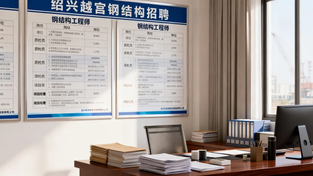绍兴越宫钢结构招聘怎么样,绍兴越宫钢结构招聘有哪些岗位-图3 绍兴越宫钢结构招聘怎么样,绍兴越宫钢结构招聘有哪些岗位-图3