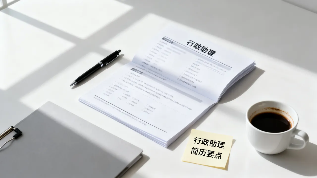 助理的简历怎么写，行政助理简历怎么写才能吸引HR？-图1