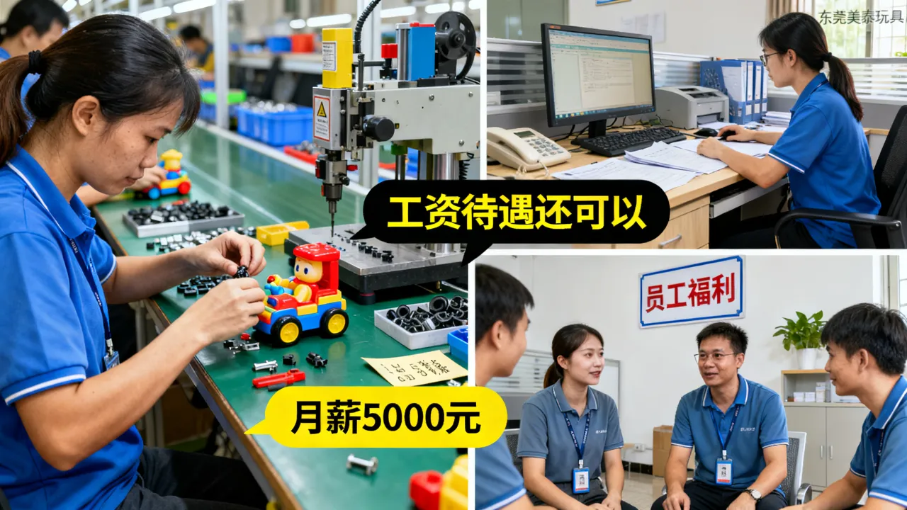 东莞美泰玩具怎么样?员工工资待遇和工作环境好不好?-图1 东莞美泰玩具怎么样?员工工资待遇和工作环境好不好?-图1
