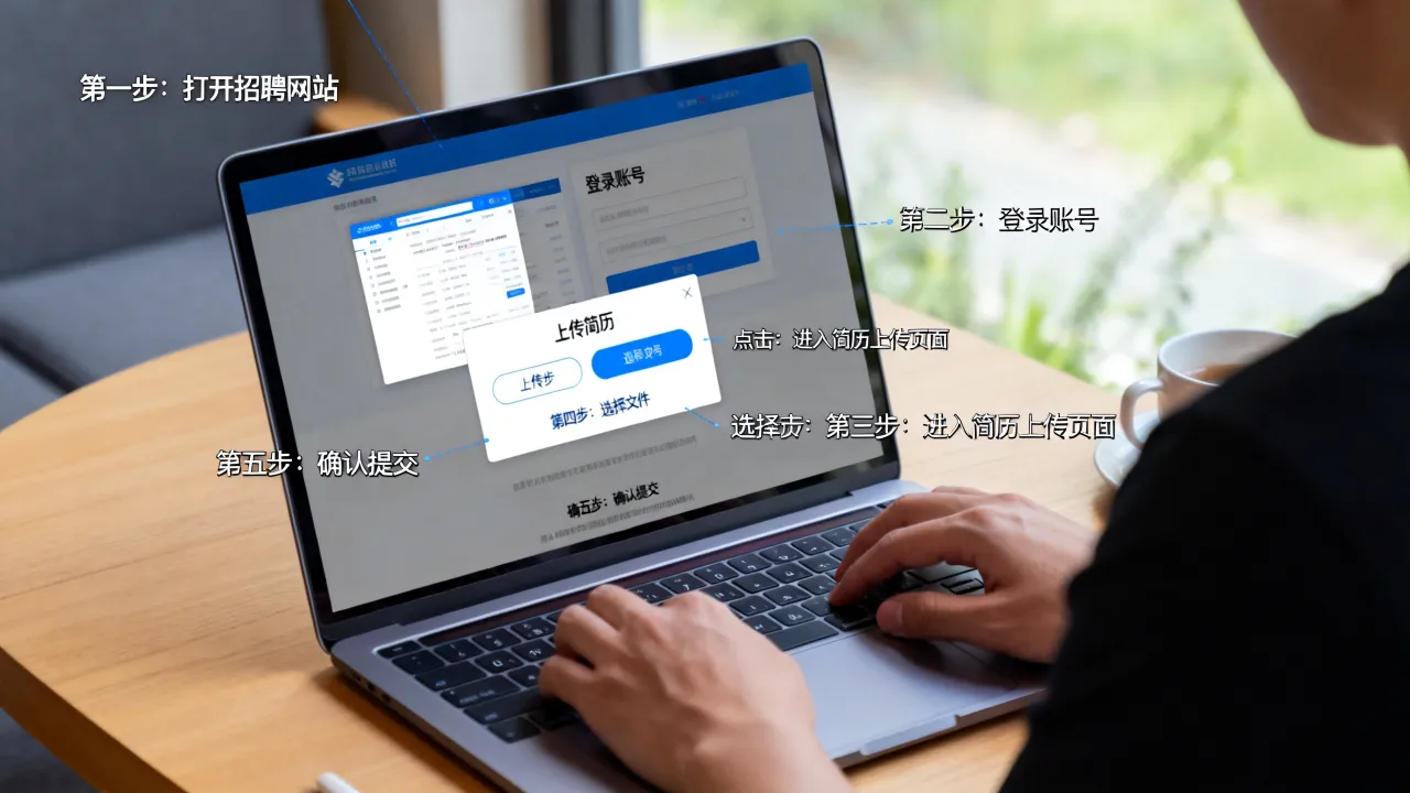 简历怎么上传,应聘简历电子版上传到招聘网站的具体步骤-图1 简历怎么上传,应聘简历电子版上传到招聘网站的具体步骤-图1
