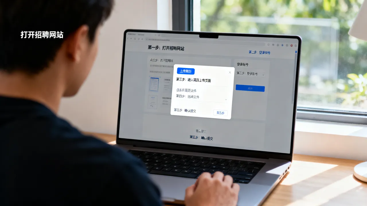简历怎么上传,应聘简历电子版上传到招聘网站的具体步骤-图2 简历怎么上传,应聘简历电子版上传到招聘网站的具体步骤-图2