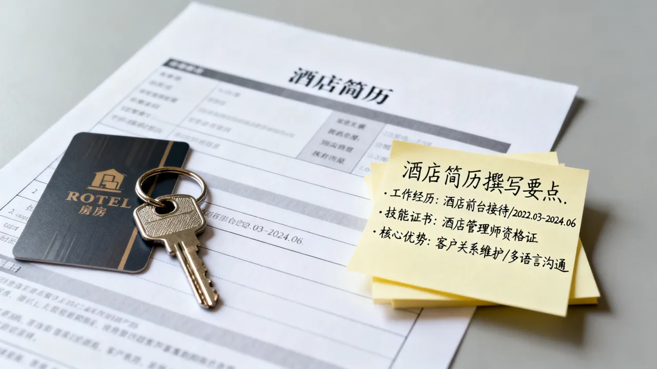 怎么给酒店写简历,酒店简历怎么写才能通过面试?-图2 怎么给酒店写简历,酒店简历怎么写才能通过面试?-图2