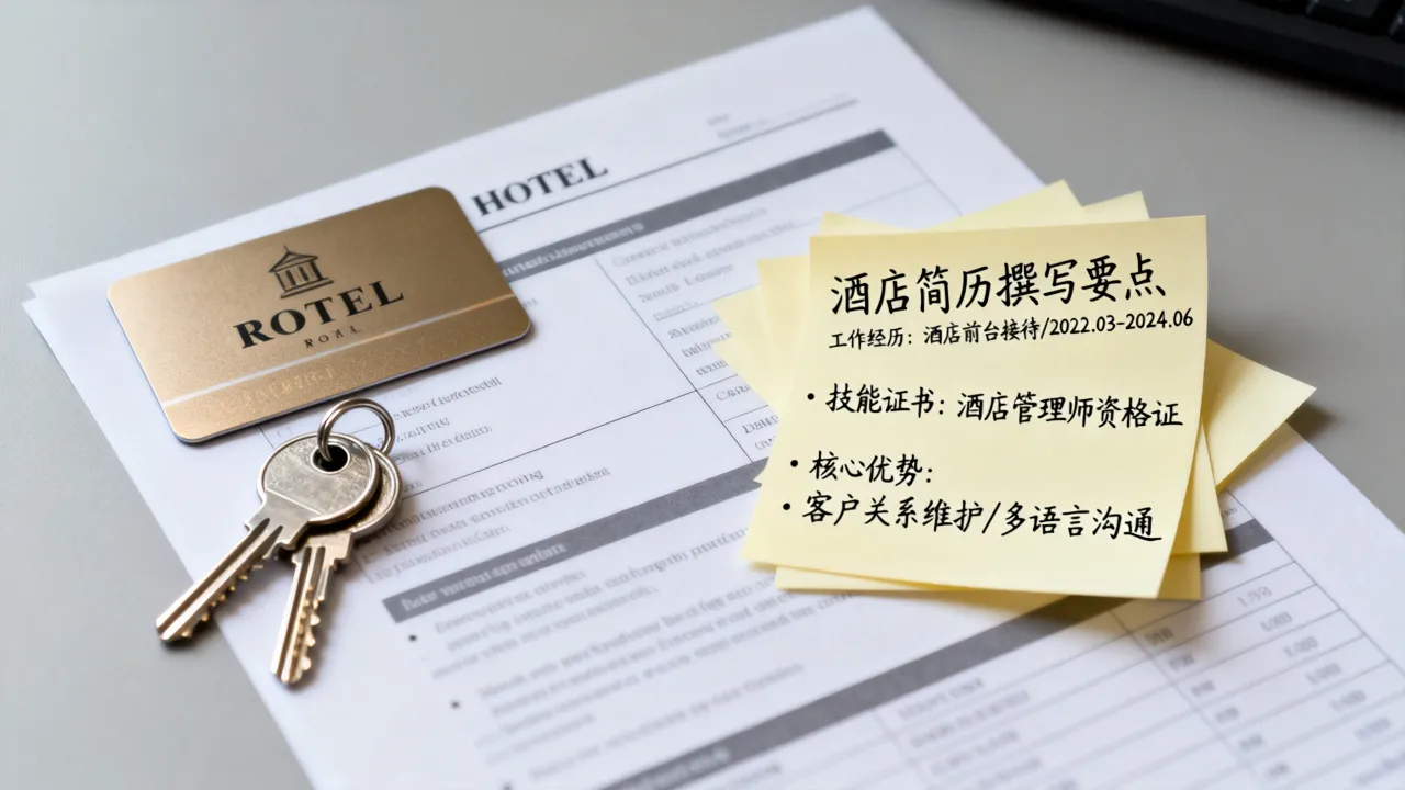 怎么给酒店写简历,酒店简历怎么写才能通过面试?-图3 怎么给酒店写简历,酒店简历怎么写才能通过面试?-图3
