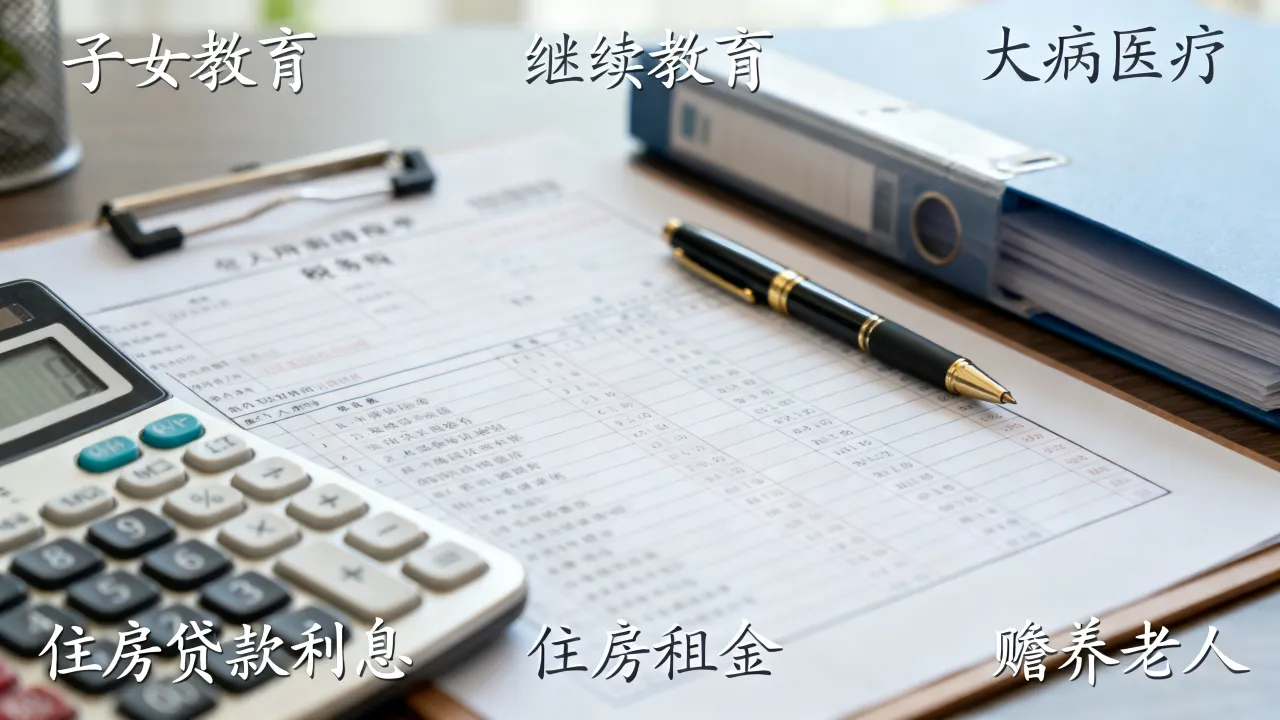 如何减税,2025年个人所得税专项附加扣除标准有哪些?-图1 如何减税,2025年个人所得税专项附加扣除标准有哪些?-图1