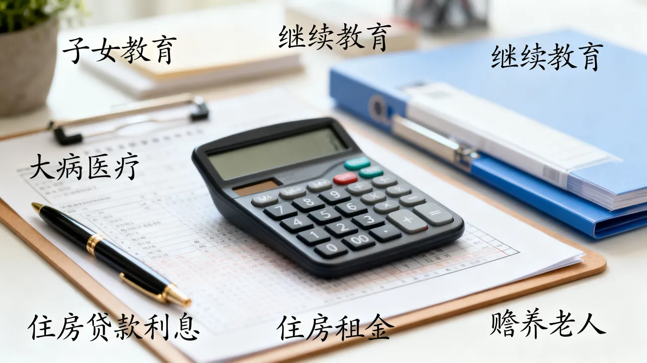 如何减税,2025年个人所得税专项附加扣除标准有哪些?-图3 如何减税,2025年个人所得税专项附加扣除标准有哪些?-图3