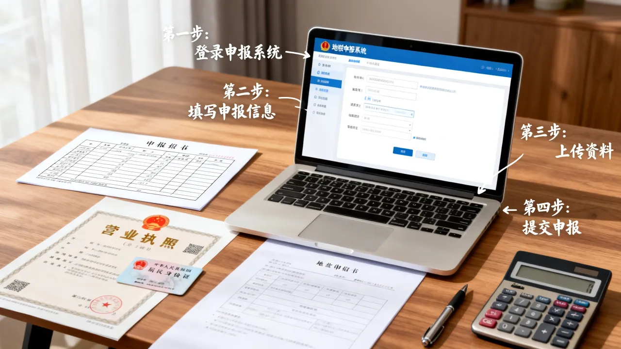地税如何申报?地税网上申报流程及所需资料