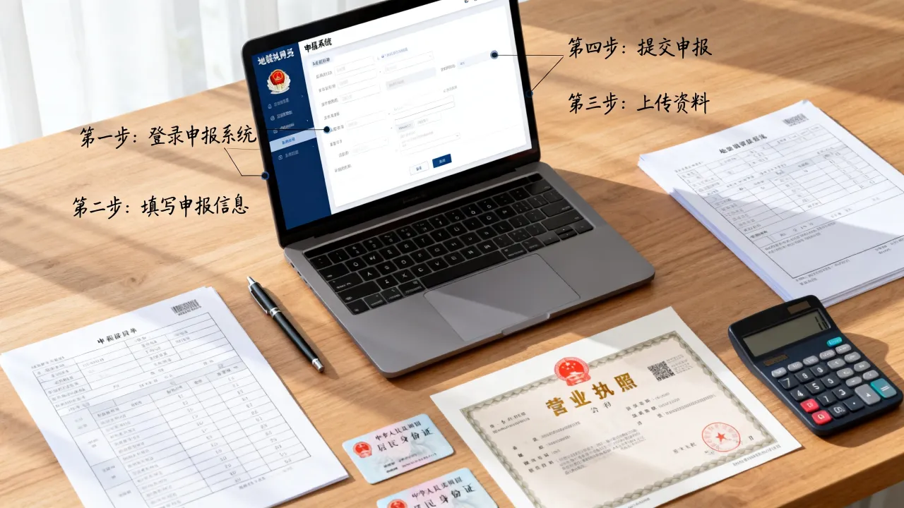 地税如何申报?地税网上申报流程及所需资料-图2 地税如何申报?地税网上申报流程及所需资料-图2