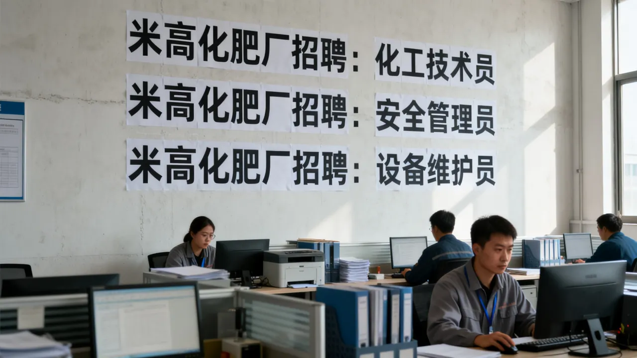 米高化肥厂招聘吗?米高化肥厂最新招聘岗位有哪些-图3 米高化肥厂招聘吗?米高化肥厂最新招聘岗位有哪些-图3