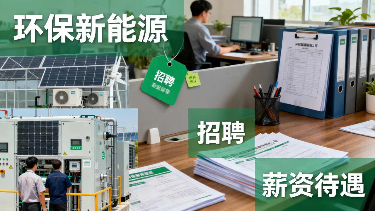 华机环保新能源招聘靠谱吗?薪资待遇怎么样?-图1 华机环保新能源招聘靠谱吗?薪资待遇怎么样?-图1